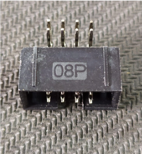 8 Pin FRC MALE Right Angle CONNECTOR 2.54MM