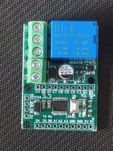 STM8S003F3P6 with Relay BREAKOUT BOARD 5V