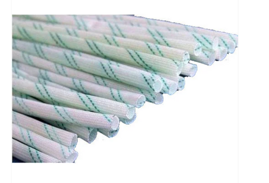 10mm Fiber glass Insulation tubes Sleeves 1 Meter