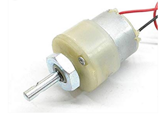 10RPM DC GEARED MOTOR 12V