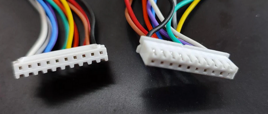 12 Pin JST 2.54mm pitch Female with wire 20-30cm Connector 2515 XH