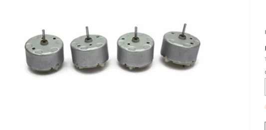 12V DC Motor Mini Electric High Speed DIA  31.5MM