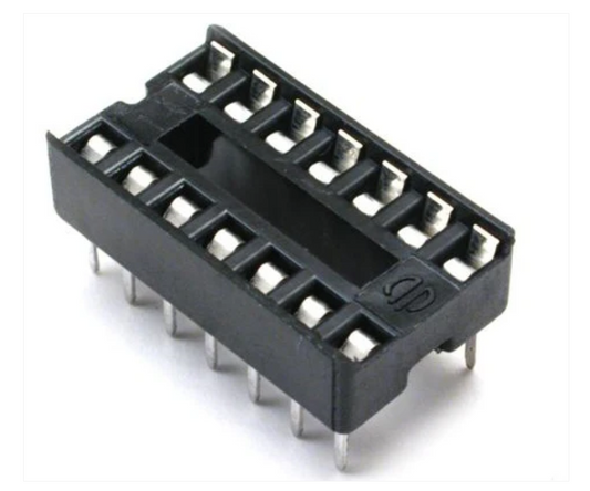 14 PIN IC BASE ROUND SOCKET OR HOLDER 2.54MM PITCH