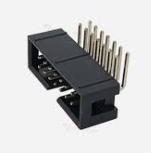 14 Pin Pin FRC Male Right Angle Connector 2.54mm pitch