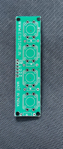 PCB for 4 Key switch Module Keypad 12X12 WIDTH SWITCH