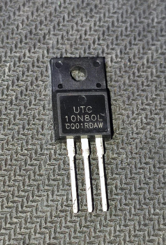 10N80L-TF1-T MOSFET UTC 800V