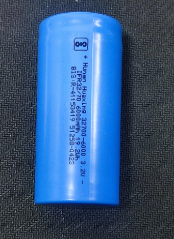 LiFePO4 3.2V IFR32700 6Ah(6000Mah) HX EV GRADE 2.5C
