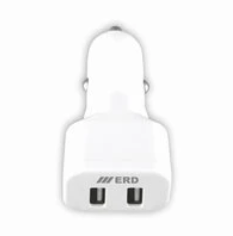 ERD CC-42 5V 4A Dual Port USB Car Charger CC42