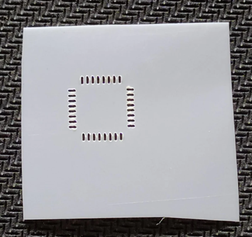 TQFP32 PLASTIC STENCIL