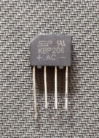KBP206 SEP RECTIFIER BRIDGE 2A 600V DIODE – Main Store