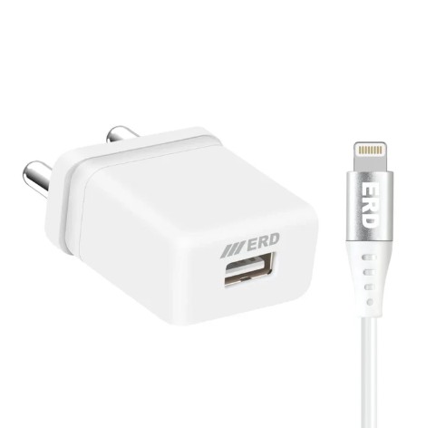 ERD TC-102 5V 2A USB-A Charger with Lightning Cable TC102