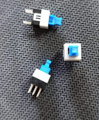 PB-70L 7x7x12mm 6 leg MICRO SWITCH 6Pin lock