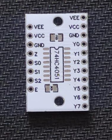 PCB FOR 74HC4051 SMD