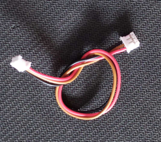 3 Pin JST 2MM PITCH FEMALE TO FEMALE WITH WIRE 15CM Connector 3P IBAT11301
