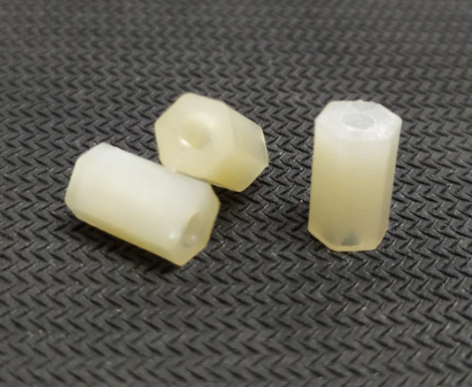 M3x10mm height female to female nylon studs spacer