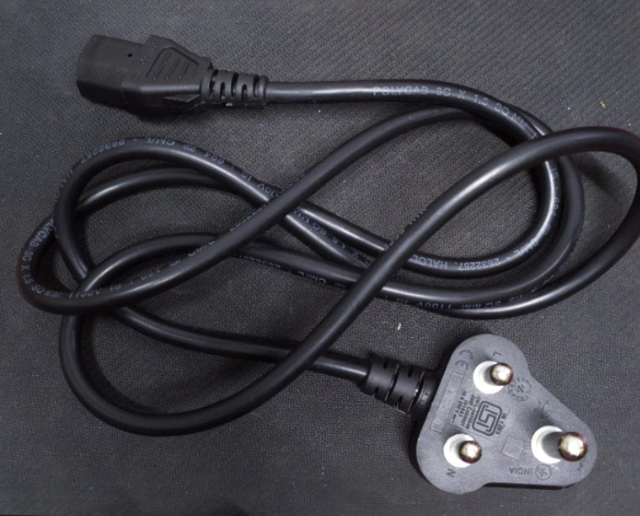 3 Pin 16A 1.5 Meter Computer Power AC Cord Cable 250V