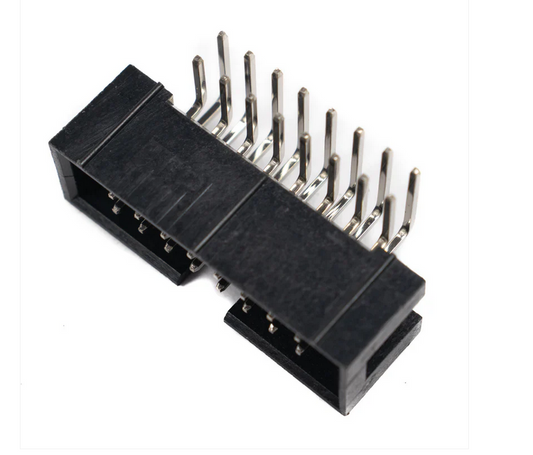 16 Pin FRC Male Right Angle Connector 2.54mm pitch