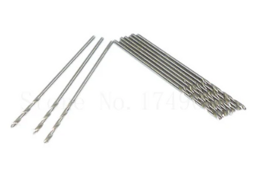 1mm Micro Drill Bit HSS Straight Shank Twist Drilling