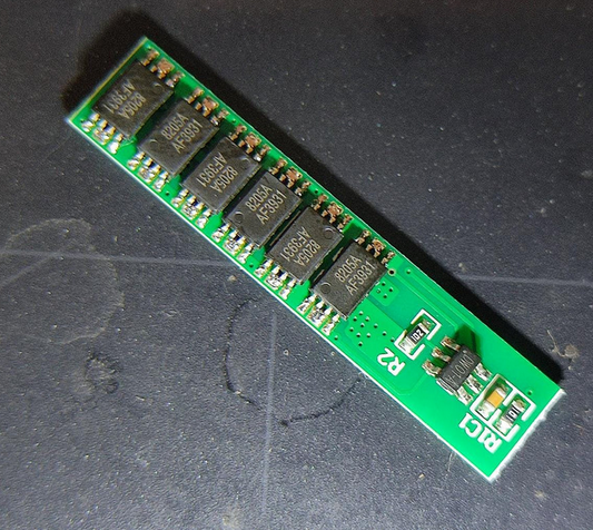1S 10A BMS Module 3.7V 18650 Lithium Battery Protection