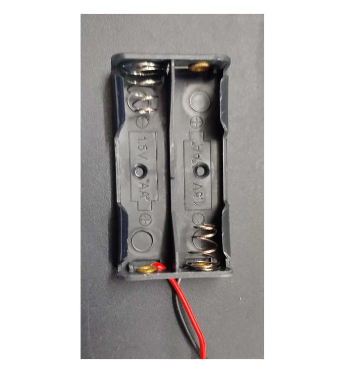 2 Cell AA battery Holder without cover