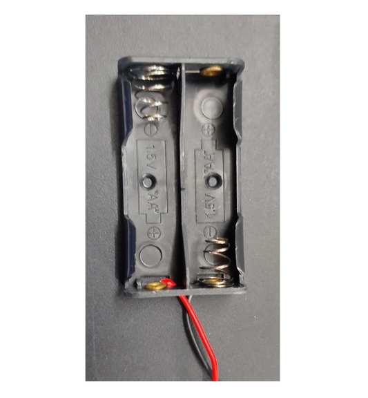 2 Cell AA battery Holder without cover