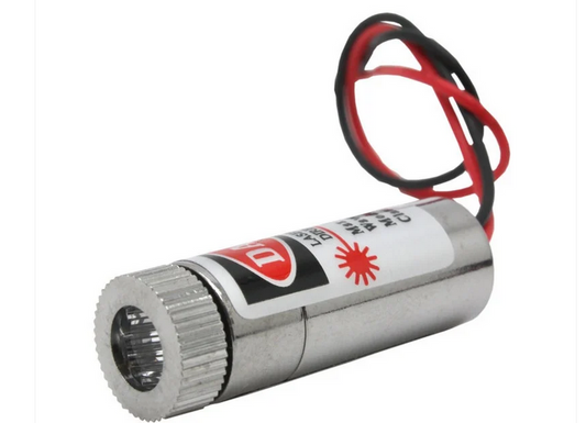 12mm 5mW Red Point Laser Module CHT1230 Point Spot Size Adjustable Laser