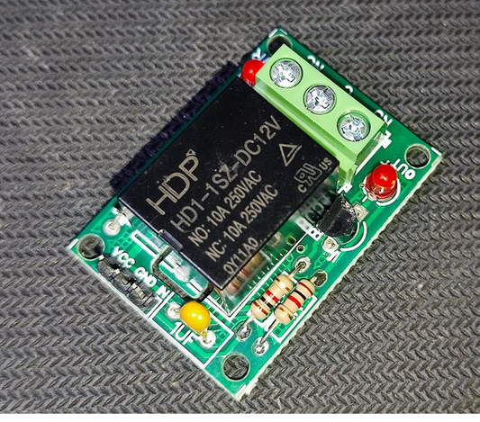12V 10A one 1 Channel Relay Module HIGH TRIGGER active HIGH
