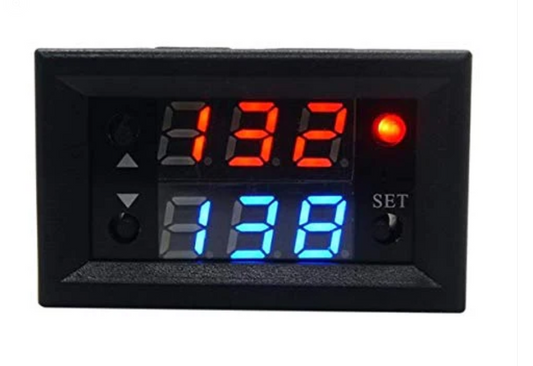 12V T2302 Timing Delay Relay Module Cycle Timer Digital LED Dual Display