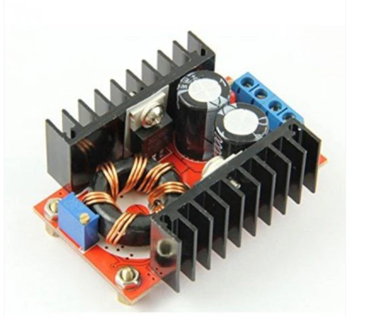 150W DC-DC Step-Up Boost Converter 10-32V to 12-35V 6A Adjustable Power Supply Module