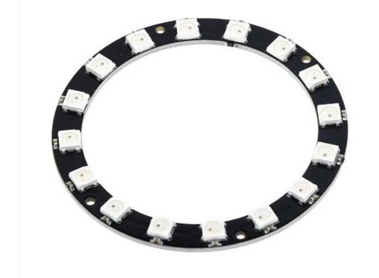 16 LED bit WS2812 5050 RGB Round pixel