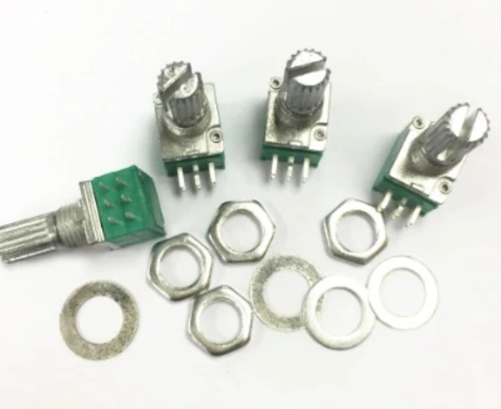 100k dual sealed potentiometer RK097G B100K 6pin shaft 15mm RESISTOR