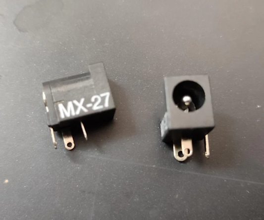 MX-27 DC Jack Female pcb mountable 5.5Ã—2.1mm Socket MX27
