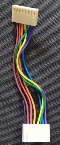 8 Pin RMC Female to Female 2.54mm pitch 10cm length 2510