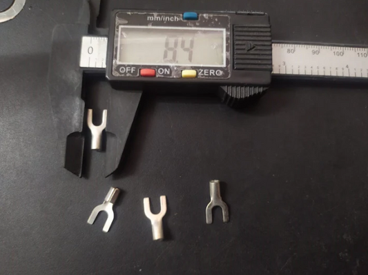Fork Type Lug Stud Size 4.4MM Copper