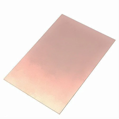 Copper Clad DOUBLE Side 30 x 30 cm 1 FEET Laminate Circuit Board PCB   (12 x 12 inches)  (A GRAD FR2 PCB)