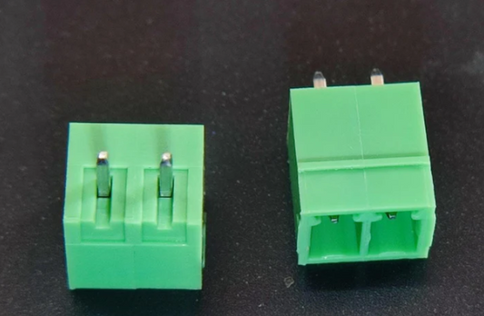 3.81mm 2pin Terminal Right angle plug type 300V 8A 3.81mm pitch connector pcb screw terminal block
