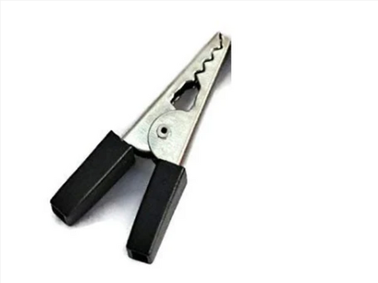 Crocodile Alligator Clip 44mm ( BLACK )