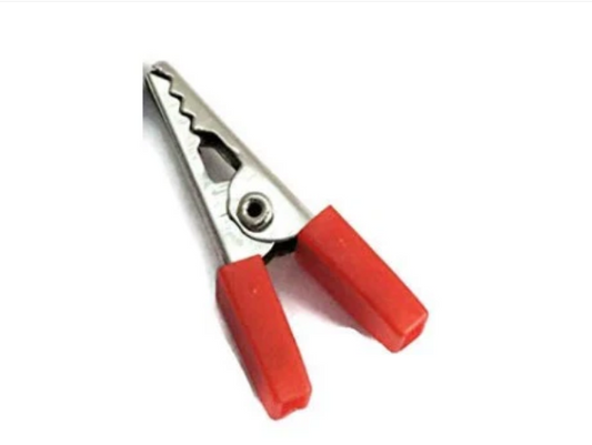 Crocodile Alligator Clip 44mm   (RED )