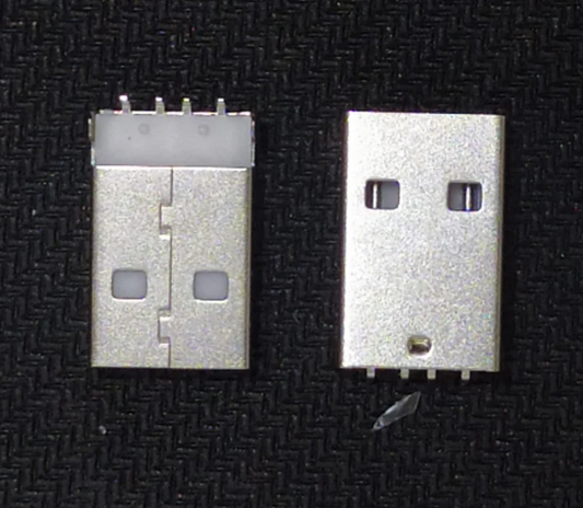 USB A type Plug Male PCB R/A Connector DIP
