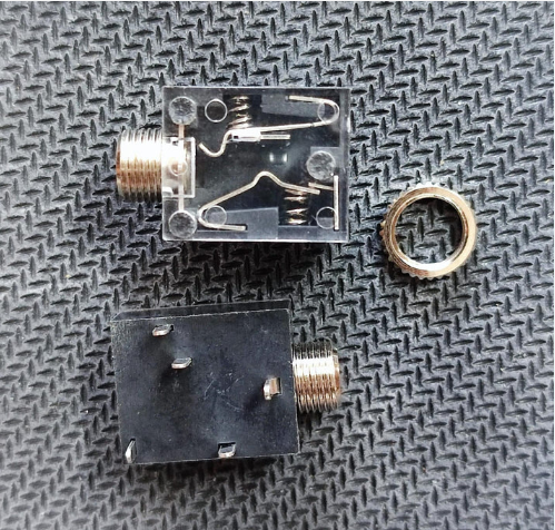 3.5mm PCB Panel Mount Stereo Jack Female Socket