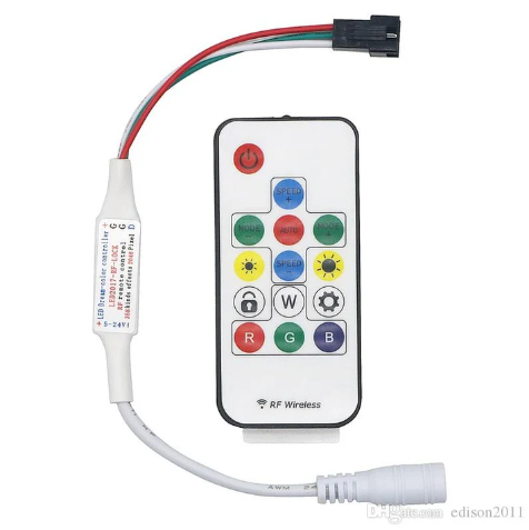 PIXEL LED CHASER WITH RF REMOTE