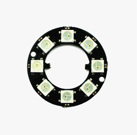 WS2812 RGB 8 LED Round pixel  5050