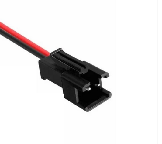 2 Pin JST-SM male Connector 15CM FST 7/38 WIRE 2518