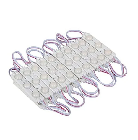 3 LED Strips 12V Waterproof  LED SMD Injection Module with Defuser GREEN