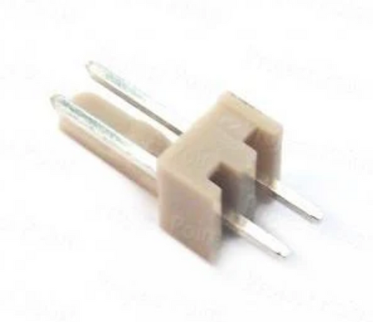 2 Pin RMC male Straight 2.54MM pitch 2510