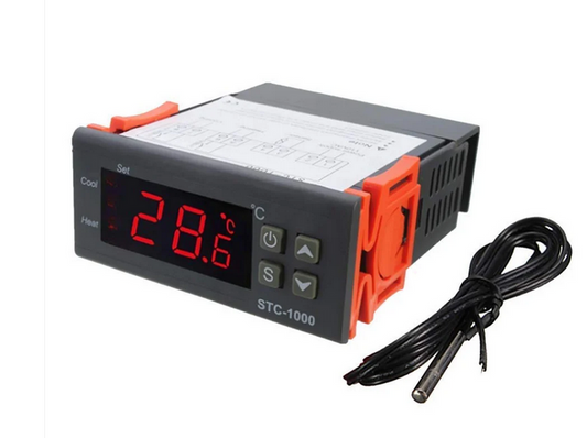 220V AC Digital STC-1000 Temperature Controller Thermostat Heating and Cooling Regulator with Sensor Probe STC1000