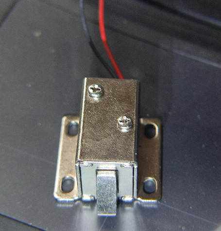 Mini Solenoid Lock 27x28x18mm 12VDC