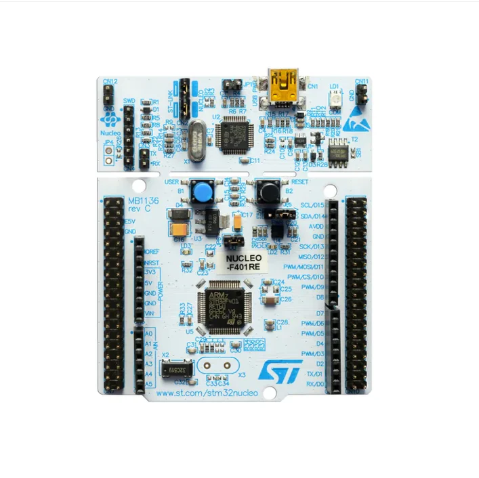 STM32 Nucleo-64 development board with STM32G491RE MCU