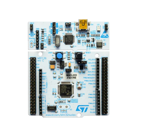 STM32 Nucleo-64 development board with STM32F401RE MCU