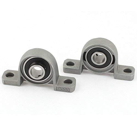 KP08 8mm Bore Diameter Self Align Mounted Pillow Block Bearing Zinc Alloy Good Quality for CNC